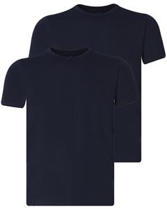 J.c. rags Basic Heren T-shirt KM 2-pack