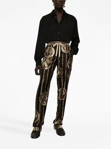 Dolce & Gabbana Overhemd met puntkraag - Zwart