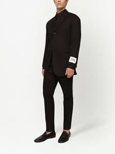 Dolce & Gabbana Overhemd met contrasterende afwerking - Zwart