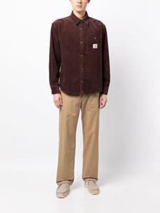 Carhartt Ribfluwelen overhemd - Bruin