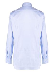 Barba Button-down overhemd - Blauw