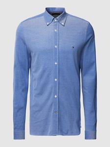 Tommy Hilfiger Langarmhemd "1985 KNITTED SF SHIRT", von der Kollektion aus 1985 inspiriert