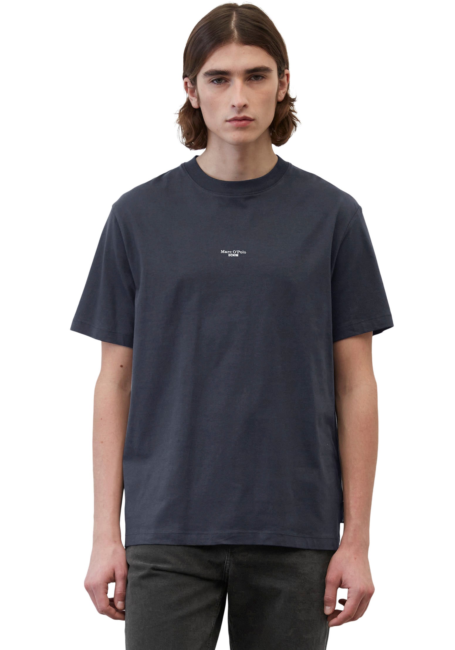 Marc O'Polo DENIM Marc OPolo DENIM T-Shirt, mit Labeling vorne mittig