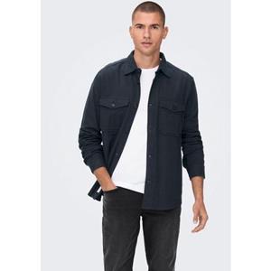 ONLY & SONS Flanellhemd MILO LIFE SOLID OVERSHIRT