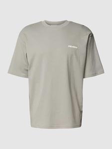 REVIEW T-shirt met labeldetail