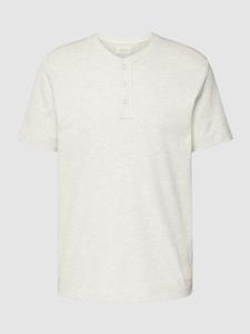 TOM TAILOR Henleyshirt, in Melange-Optik