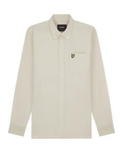 Lyle & Scott Langarmhemd, mit dezenter Logostickerei auf der Brust