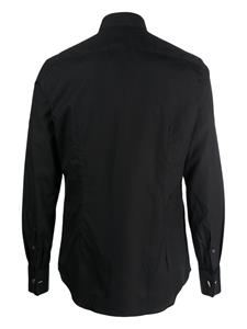 Corneliani Overhemd met gespreide kraag - Zwart