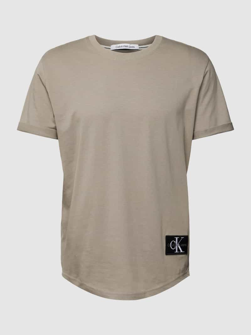 Calvin Klein T-shirt BADGE TURN UP SLEEVE