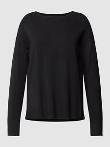 s.Oliver BLACK LABEL Longpullover mit Drop-Shoulder Look