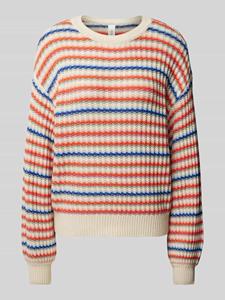 YAS Gebreide pullover met extra brede schouders, model 'BOOGIE'