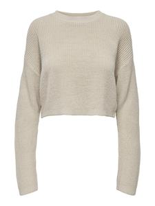 Only Korte gebreide pullover met structuurmotief, model 'MALAVI'