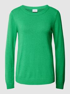 Vila Rundhalspullover "VIRIL O-NECK L/S KNIT TOP - NOOS"