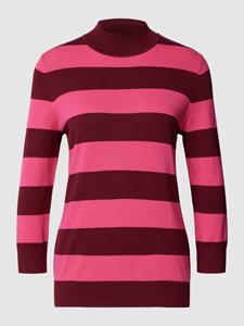 Montego Gebreide pullover met streepmotief