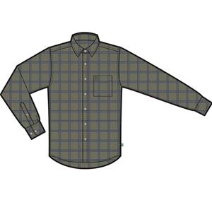 Fjällräven  Övik Flannel Shirt - Overhemd, olijfgroen