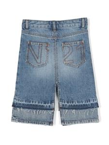 nº21kids Nº21 Kids Rok met geborduurd logo - Blauw