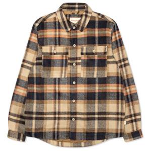 Revolution Langarmhemd Lined Overshirt w Buttons