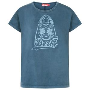 Derbe  Women's Walross S/S - T-shirt, blauw