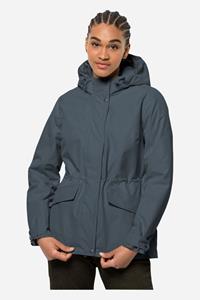 Jack Wolfskin Lake Louise Gevoerde Jas Dames Lichtblauw