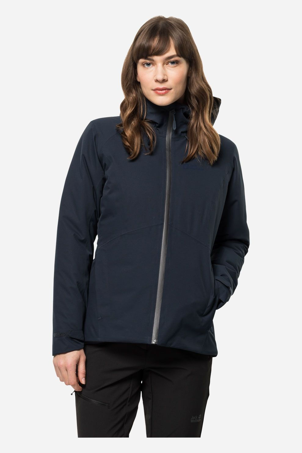 Jack Wolfskin Wisper Ins Jkt W Donkerblauw