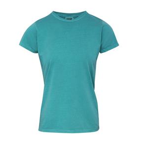 Basic t-shirt comfort colors zee groen voor dames
