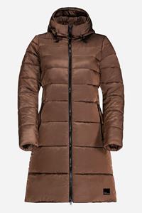 Jack Wolfskin Eisbach Coat W Donkerbruin