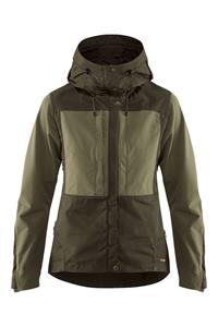 Fjällräven Keb Windstopper Dames Donkergroen/Middenkaki