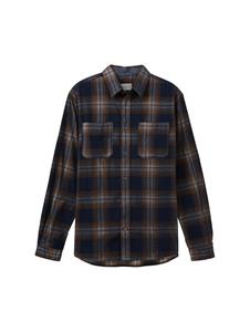 TOM TAILOR Businesshemd checked corduroy shi