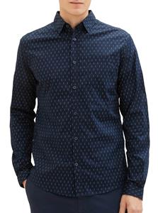 Tom Tailor Fitted printed stretch shirt