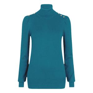 Esqualo Sweater f23-07541 fancy petrol