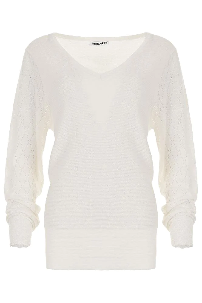 MAICAZZ Giada trui off-white fa23.70.271