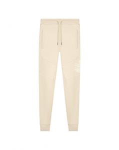 Malelions Women Multi Trackpants - Beige/Off-White