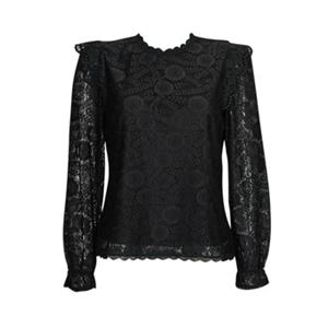 Pieces Overhemd  PCOLLINE LS LACE TOP NOOS BC