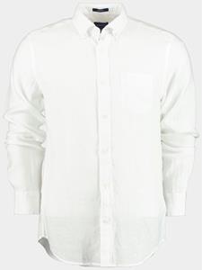 Gant Casual hemd lange mouw reg linen shirt 3230085/110