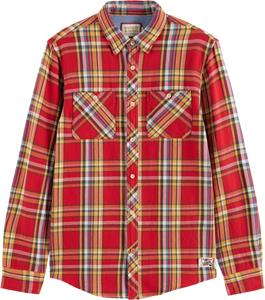 Scotch & Soda Archive flannel check red check