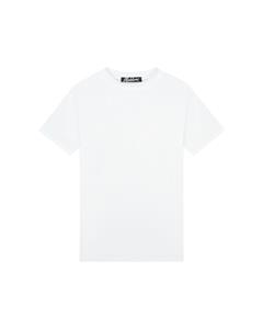 Malelions Men Patchwork T-Shirt - White