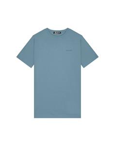 Malelions Men Logo T-Shirt - Smoke Blue