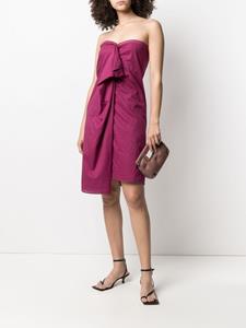 Maison Martin Margiela Pre-Owned 2000s strapless jurk - Roze