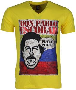 Local Fanatic T-shirt Korte Mouw  Don Pablo Escobar