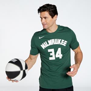 Nike G Antetokounpo Bucks - Groen - Basketbalshirt Heren