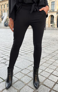 The Musthaves Strik Broek Basic Zwart