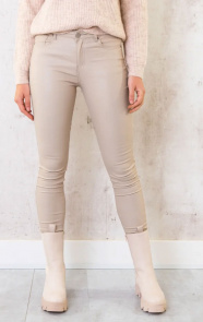 The Musthaves Coating Jeans Light Beige