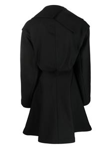 Issey Miyake Oversized jas - Zwart