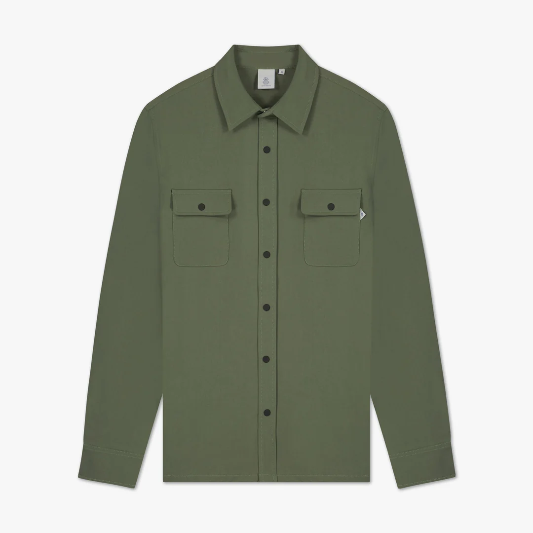 Law of the sea Overshirt evaporate 2 duck green 2333044