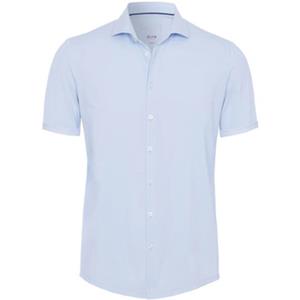 Pure Overhemd Lange Mouw  The Functional Shirt KM Blauw