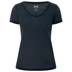 Super.Natural Dames Sierra140 V Neck T-Shirt
