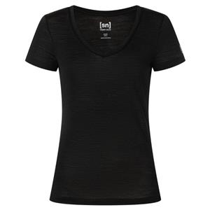 Super.Natural Dames Sierra140 V Neck T-Shirt