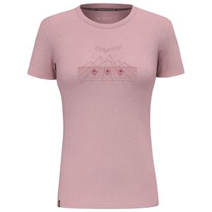 Salewa  Women's Pure Dolomites Merino T-Shirt - Sportshirt, zephyr