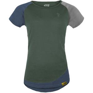Grüezi Bag  Women's Woodwool T-Shirt Lady Janeway - Merinoshirt, meerkleurig