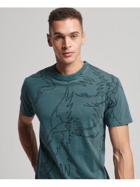 Superdry Vintage Od Printed T-shirt